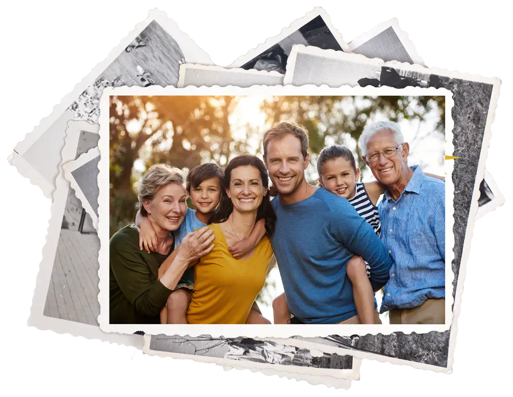 Happy Family of several generations | Reel Stellar Memories Fort Myers