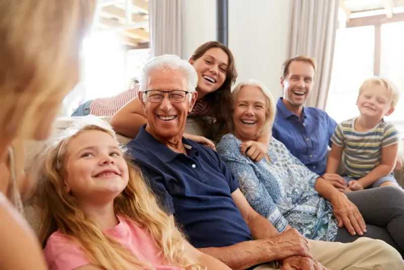 Happy Family of several generations | Reel Stellar Memories Fort Myers